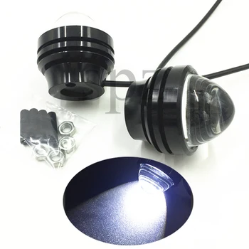 2Pcs Eagle Eye Hawkeye Light White LED Car Headlight DRL Daytime Running Driving Fog Daylight Day Safety Head Lamp
2Pcs Eagle Eye Hawkeye Light White LED Car Headlight DRL Daytime Running Driving Fog Daylight Day Safety Head Lamp