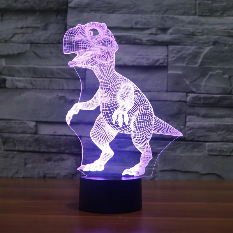 2019 New Style Dinosaur 9 Colorful 3D Creative Touch Remote Control Lamp Energy Saving LED Illusion Lamp 3197
2019 New Style Dinosaur 9 Colorful 3D Creative Touch Remote Control Lamp Energy Saving LED Illusion Lamp 3197