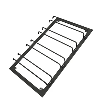 4 Slots Creative Wrought Iron U-Shape Hanging Cup Holder Red Wine Cup Storage Rack Stand Home Organizer Kitchen Shelf - Black
4 Slots Creative Wrought Iron U-Shape Hanging Cup Holder Red Wine Cup Storage Rack Stand Home Organizer Kitchen Shelf - Black