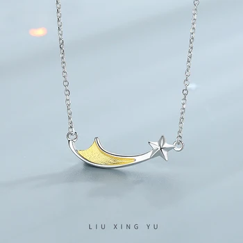S925 Sterling Silver Meteor Shower Star Necklace Original Design Simple Pendant Temperament Female Clavicle Chain Jewelry
S925 Sterling Silver Meteor Shower Star Necklace Original Design Simple Pendant Temperament Female Clavicle Chain Jewelry