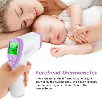2020 New U-kiss Handheld Forehead Thermometer Non-Contact Infrared Thermometer High Precision Kids Adults Temperature Meter
2020 New U-kiss Handheld Forehead Thermometer Non-Contact Infrared Thermometer High Precision Kids Adults Temperature Meter