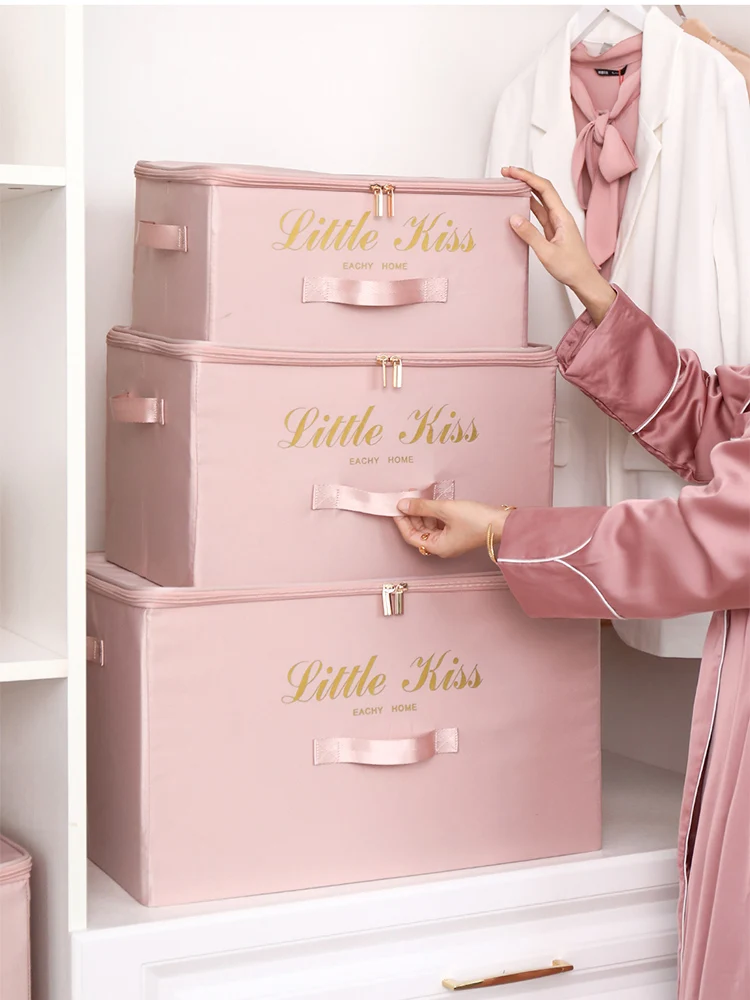 Clothes Quilt Storage Box Household Large Wardrobe Foldable Satin Fabric Storage Box Storage Box Large Item Organizer
Clothes Quilt Storage Box Household Large Wardrobe Foldable Satin Fabric Storage Box Storage Box Large Item Organizer