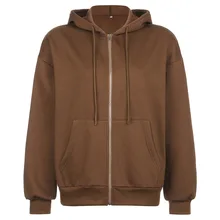2022NEW Brown Zip Up Sweatshirt Winter Jacket Clothes oversize Hoodies Women plus size Vintage Pockets Long Sleeve Pullovers
2022NEW Brown Zip Up Sweatshirt Winter Jacket Clothes oversize Hoodies Women plus size Vintage Pockets Long Sleeve Pullovers