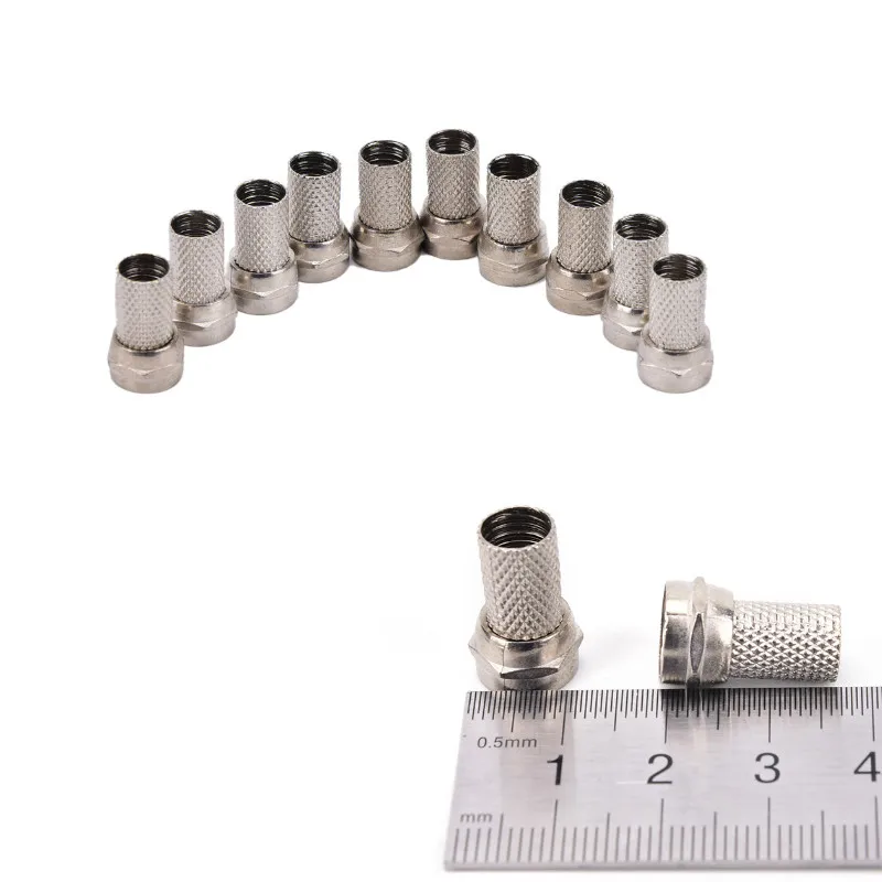 10 Pcs F Digital Cable Terminal Connector For Cable TV SCREW Plug SAT RG6 CT100 WF100 TX100 H109F PH100
10 Pcs F Digital Cable Terminal Connector For Cable TV SCREW Plug SAT RG6 CT100 WF100 TX100 H109F PH100