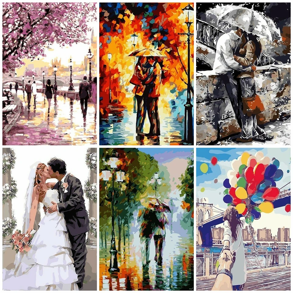 AZQSD DIY Picture On Wall Oil Painting By Number Portrait Home Decor Abstract Drawing Lover Hand Unique Gifts 40x50cm
AZQSD DIY Picture On Wall Oil Painting By Number Portrait Home Decor Abstract Drawing Lover Hand Unique Gifts 40x50cm