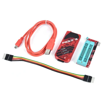 Electronic Devices Microcontroller Chip Kit3 PICkit3 PIC Programmer Emulator Download Burner
Electronic Devices Microcontroller Chip Kit3 PICkit3 PIC Programmer Emulator Download Burner