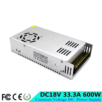 Variable Power Supply DC18V 33.3A 600W Switching Switch Power Source Transformer 110V 220V AC TO DC 18V SMPS for CNC Light lamp
Variable Power Supply DC18V 33.3A 600W Switching Switch Power Source Transformer 110V 220V AC TO DC 18V SMPS for CNC Light lamp