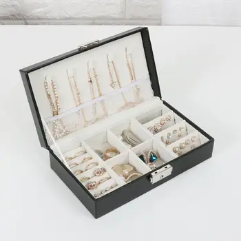 Meihuida 2020 Fashion Flannel Square Jewelry Box Simple layout Makeup Organizer choker Ring necklace Storage Box
Meihuida 2020 Fashion Flannel Square Jewelry Box Simple layout Makeup Organizer choker Ring necklace Storage Box