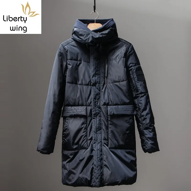 Hooded Thick Casual Cotton Men Winter Slim Warm Coat European Style Leisure Long Sleeve Zipper Black Outerwear M-3XL 
Hooded Thick Casual Cotton Men Winter Slim Warm Coat European Style Leisure Long Sleeve Zipper Black Outerwear M-3XL