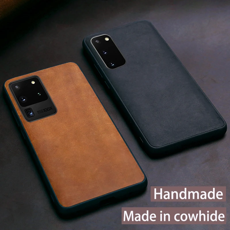 Кожаный чехол для Samsung S10 S10e S7 S8 S9 Note 8 9 10 Plus A5 A7 A8 A10 A20 A30 A40 A50 A70 A80 J5 J6 J7 Crazy Horse |