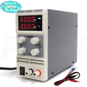 KPS603DF Adjustable High precision double LED display switch DC Power Supply protection function 60V3A 110V-230V 0.1V/0.001A EU
KPS603DF Adjustable High precision double LED display switch DC Power Supply protection function 60V3A 110V-230V 0.1V/0.001A EU