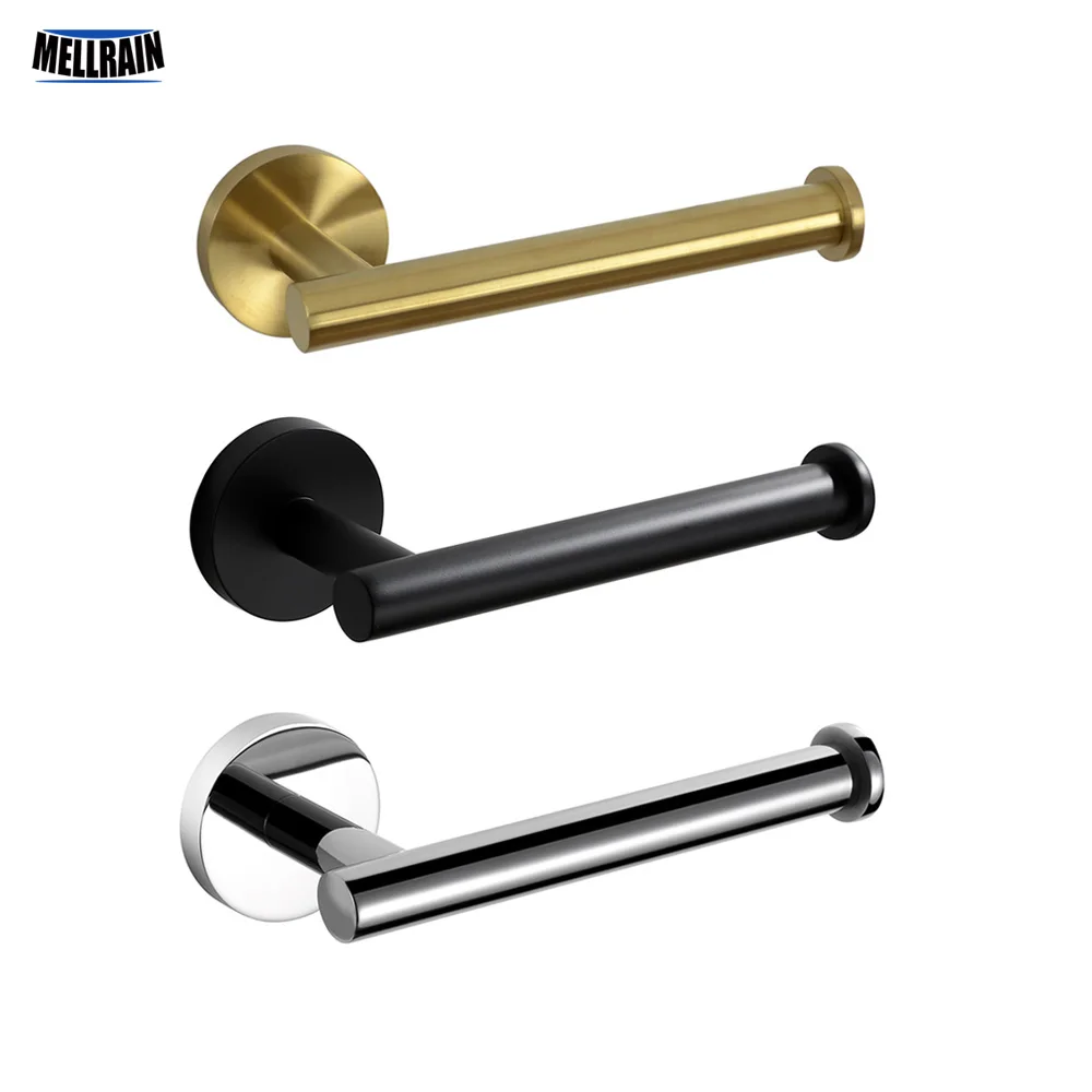 Bathroom accessories 304 stainless steel toilet paper holder simple round paper rack wall mounted Lavatory toilet paper hook
Bathroom accessories 304 stainless steel toilet paper holder simple round paper rack wall mounted Lavatory toilet paper hook
