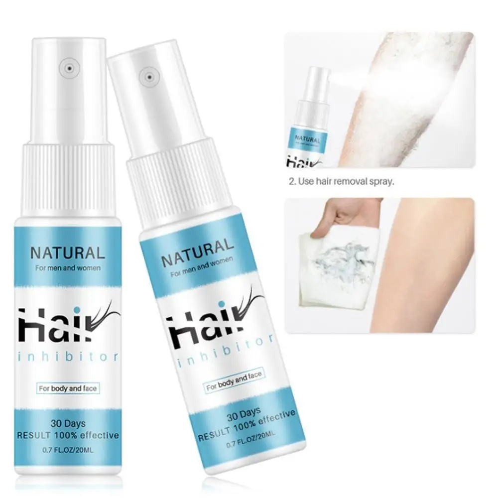 20ml Hair Growth Inhibitor Hair Removal Spray Painless Health Spray Maintain Facial Beard Legs Body Armpit Hairless Spray unisex
20ml Hair Growth Inhibitor Hair Removal Spray Painless Health Spray Maintain Facial Beard Legs Body Armpit Hairless Spray unisex