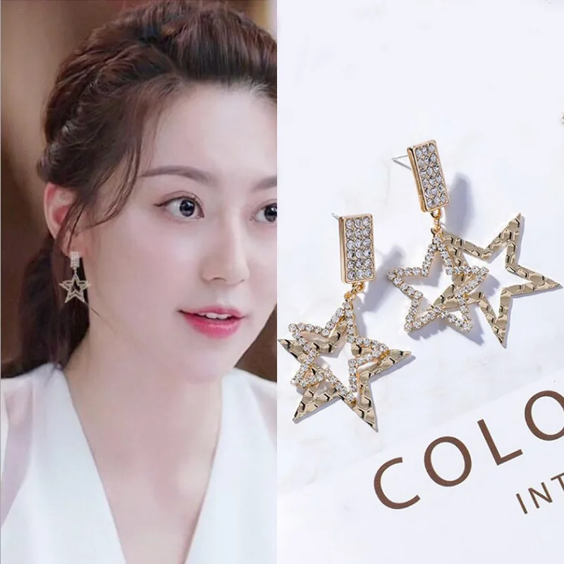 Fashion Statement Earrings 2019 Big Geometric Star Stud Earrings For Women Big Earrings Drop Earing modern Jewelry Gold Color
Fashion Statement Earrings 2019 Big Geometric Star Stud Earrings For Women Big Earrings Drop Earing modern Jewelry Gold Color