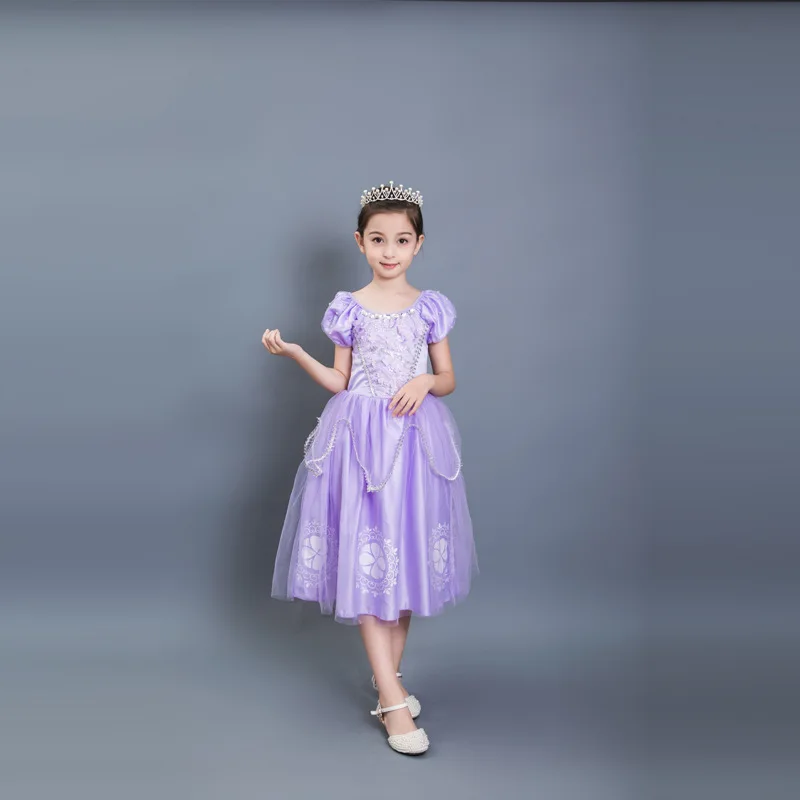 2018 New Style Sophia Princess Dress Girls Halloween Holiday Performance Formal Dress
2018 New Style Sophia Princess Dress Girls Halloween Holiday Performance Formal Dress
