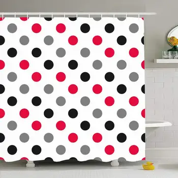 Shower Curtain Set with Hooks 72x72 Cute Polka Dot Scrapbook Vintage Endless Pattern Round Girl Cloth Texture Abstract Textures
Shower Curtain Set with Hooks 72x72 Cute Polka Dot Scrapbook Vintage Endless Pattern Round Girl Cloth Texture Abstract Textures