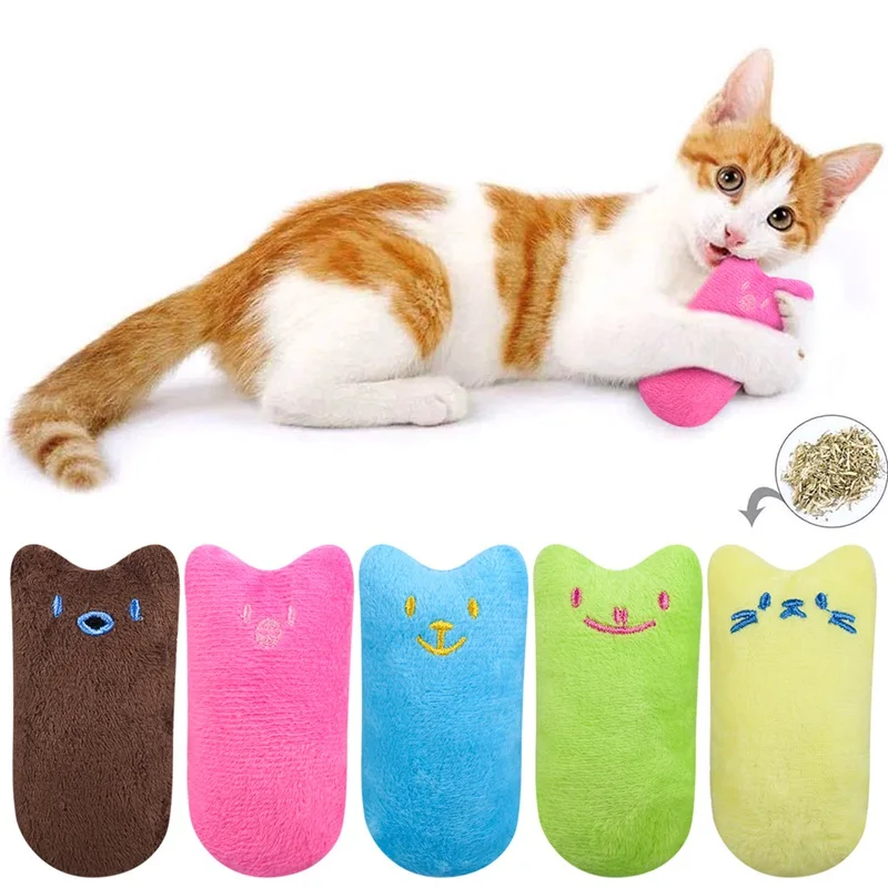 5 Colors set Cute Pet Toy Cat Catnip Toys Cute Pillow Scratch Crazy Cat Catnip Toy Teeth Grinding Toys Pet Supplies
5 Colors set Cute Pet Toy Cat Catnip Toys Cute Pillow Scratch Crazy Cat Catnip Toy Teeth Grinding Toys Pet Supplies