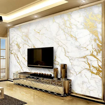 Modern Simple Marble Wallpaper 3D Golden Stripe Luxury Photo Wall Murals Living Room TV Sofa Abstract Art Papel De Parede Fresco 
Modern Simple Marble Wallpaper 3D Golden Stripe Luxury Photo Wall Murals Living Room TV Sofa Abstract Art Papel De Parede Fresco
