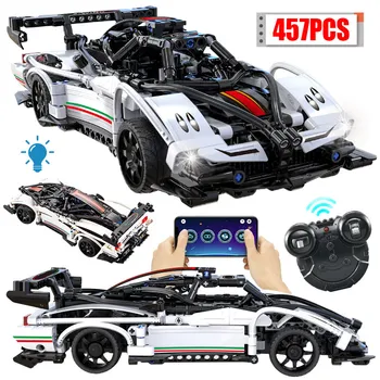 City Technic APP RC Racing Car Building Blocks MOC Creator Remote Control SUV Sports Vehicle Model Bricks Toys for Boys Children
City Technic APP RC Racing Car Building Blocks MOC Creator Remote Control SUV Sports Vehicle Model Bricks Toys for Boys Children