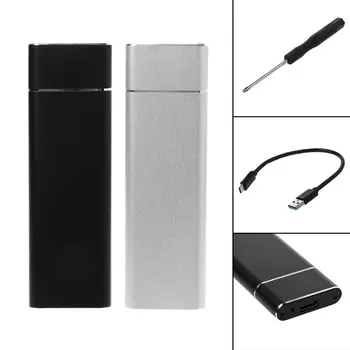 USB 3.0 to M.2 SSD Mobile Hard Disk Box Adapter Card External Enclosure Case for m2 SATA SSD USB 3.1 2230/2242/2260/2280
USB 3.0 to M.2 SSD Mobile Hard Disk Box Adapter Card External Enclosure Case for m2 SATA SSD USB 3.1 2230/2242/2260/2280