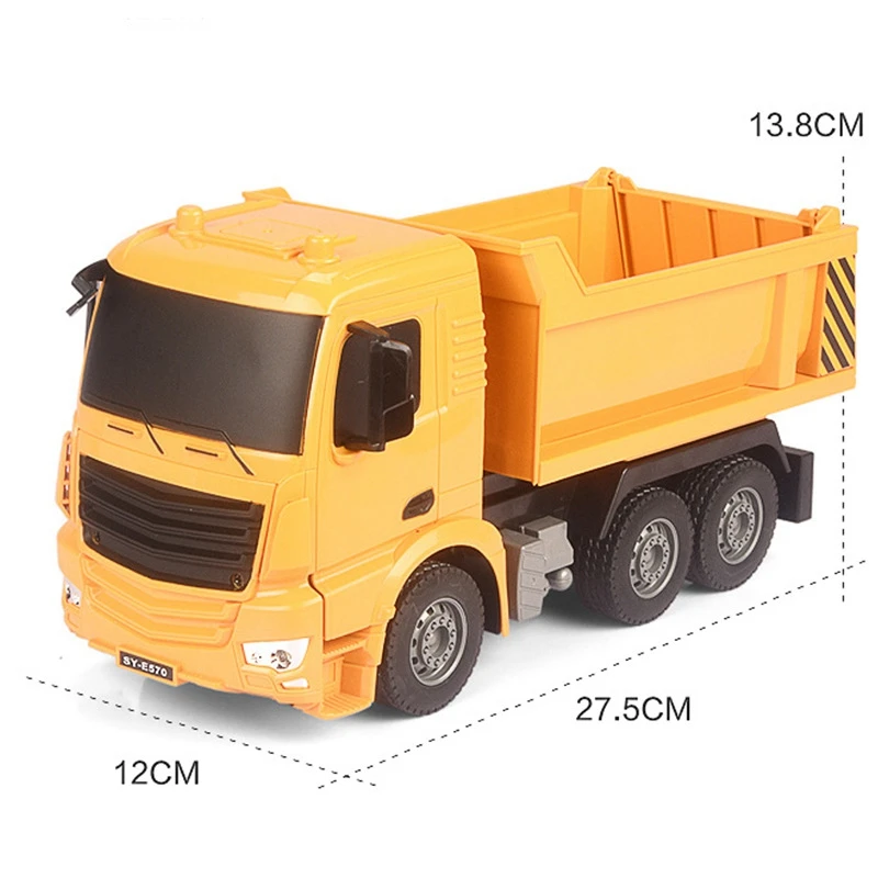 Hot 2.4G RC Dump Truck Simulation Engineering Truck Super Power RC Dump Truck Model Children's Beach Toys Boys Birthday Gifts
Hot 2.4G RC Dump Truck Simulation Engineering Truck Super Power RC Dump Truck Model Children's Beach Toys Boys Birthday Gifts