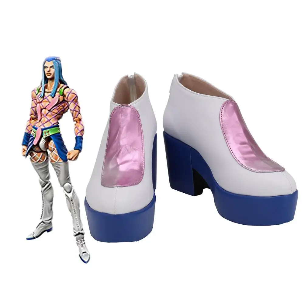 JoJo's Bizarre Adventure Narciso Anasui Cosplay Shoes Leather Boots Custom Made Any Size
JoJo's Bizarre Adventure Narciso Anasui Cosplay Shoes Leather Boots Custom Made Any Size