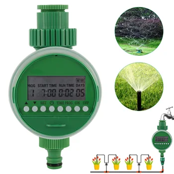 Garden Watering Timer Automatic Electronic Water Timer Home Garden Irrigation Timer Controller System with LCD Display
Garden Watering Timer Automatic Electronic Water Timer Home Garden Irrigation Timer Controller System with LCD Display