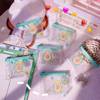 Transparent Mini Wallet Coin Purses Women Cute Avocado Card Holder Ladies Change Purse Lipstick Pouch for Kids Money Bag
Transparent Mini Wallet Coin Purses Women Cute Avocado Card Holder Ladies Change Purse Lipstick Pouch for Kids Money Bag