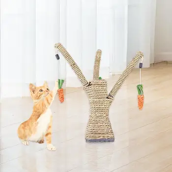 Sisal Rope Cat Scratching Board Kitten Climbing Frame Carrots Shape Toy Pet Simulation Tree Play Funny Toy
Sisal Rope Cat Scratching Board Kitten Climbing Frame Carrots Shape Toy Pet Simulation Tree Play Funny Toy
