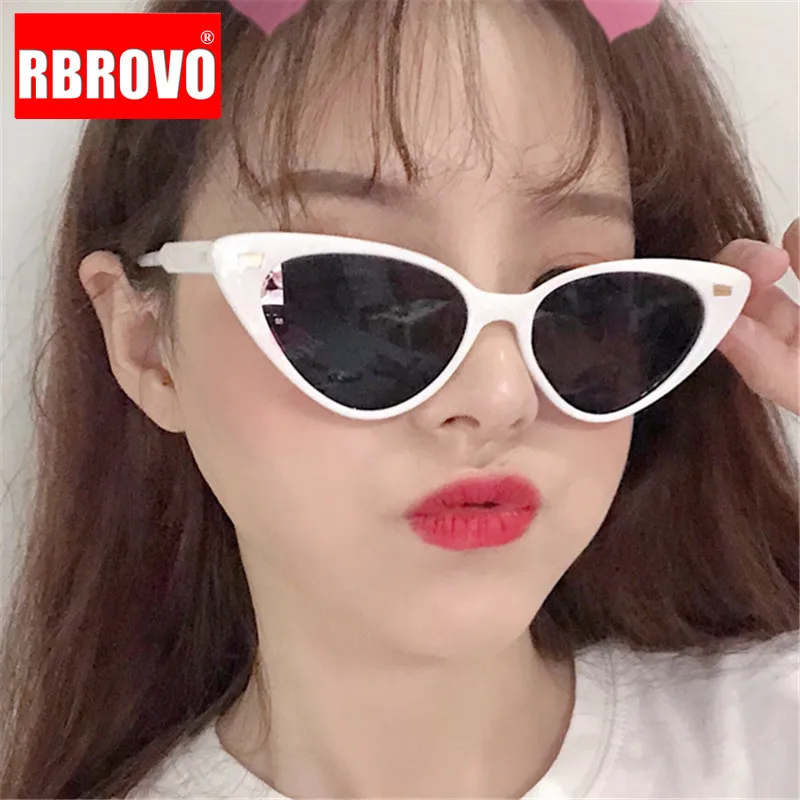RBROVO 2019 Fashion Cateye Women Sunglasses Luxury Vintage Sun Glasses Retro Mirror Street Beat Oculos De Sol Feminino UV400
RBROVO 2019 Fashion Cateye Women Sunglasses Luxury Vintage Sun Glasses Retro Mirror Street Beat Oculos De Sol Feminino UV400