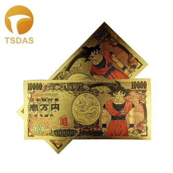 10pcs/lot Gold Foil Colorful Japan 10000 Yen Bill Money Dragon Gold Plated Banknote for Nice Gift Drop Shipping
10pcs/lot Gold Foil Colorful Japan 10000 Yen Bill Money Dragon Gold Plated Banknote for Nice Gift Drop Shipping
