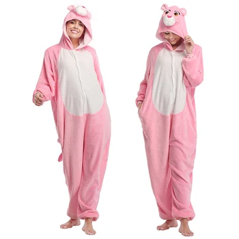 2020 New Pink Panther Kigurumis Women Pajamas Onesies Homewear Flannel One Piece Sleepwear Pajama Suit Fancy Overall Costume
2020 New Pink Panther Kigurumis Women Pajamas Onesies Homewear Flannel One Piece Sleepwear Pajama Suit Fancy Overall Costume