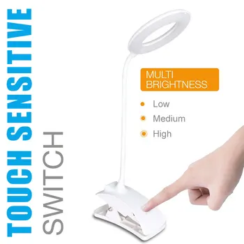 LED Learning Table Lamp Touch Switch 3 Modes Dimming Clip Table Lamp Eye Folding USB Rechargeable Bedroom Work LED Table Lamp
LED Learning Table Lamp Touch Switch 3 Modes Dimming Clip Table Lamp Eye Folding USB Rechargeable Bedroom Work LED Table Lamp