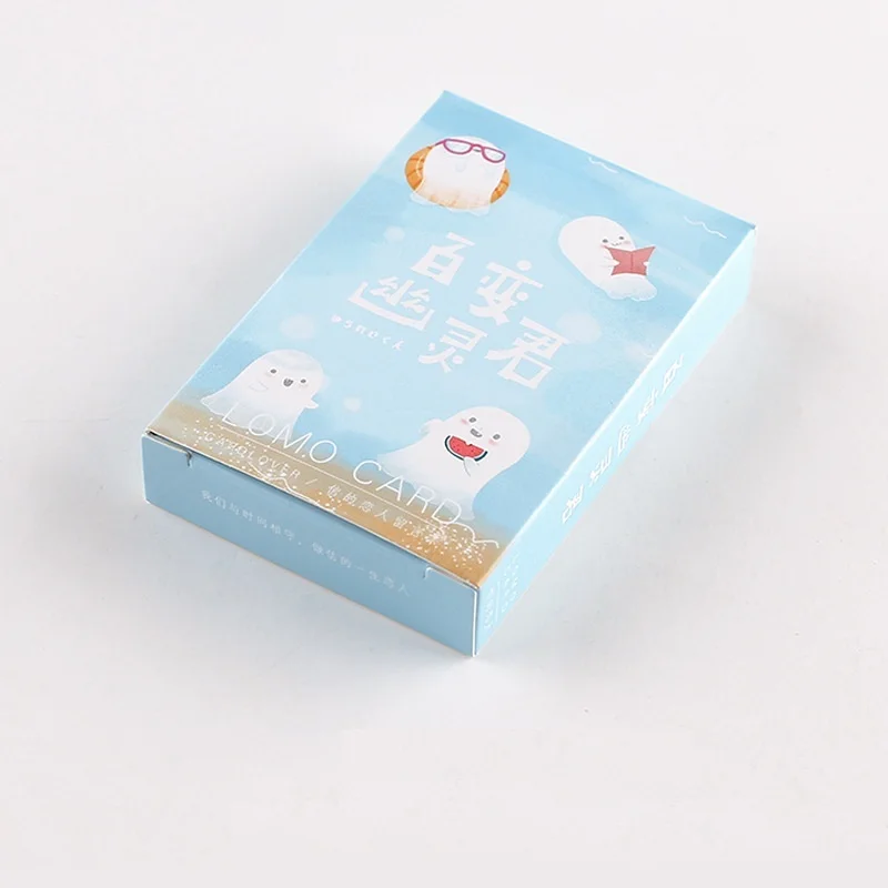 28 Sheets/Set Lovely Changeable Ghost Lomo Card Cartoon Mini Postcard Message Card Christmas Gifts
28 Sheets/Set Lovely Changeable Ghost Lomo Card Cartoon Mini Postcard Message Card Christmas Gifts