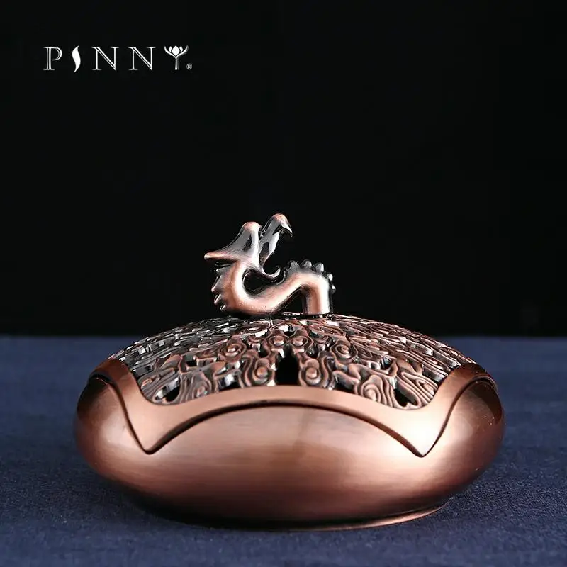 PINNY New Design Metal Dragon Incense Burners Coil Censer Sandalwood Gifts And Crafts Home Decorations buddhist incense Holder
PINNY New Design Metal Dragon Incense Burners Coil Censer Sandalwood Gifts And Crafts Home Decorations buddhist incense Holder