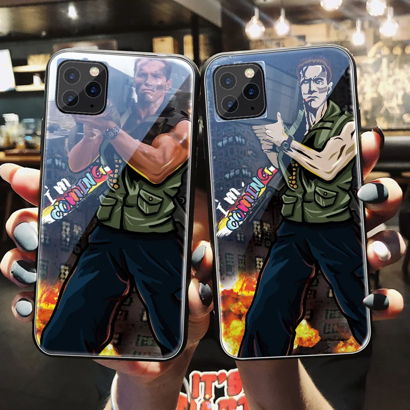 Creative Design Case for Iphone 11 11Pro 11 Pro Max Tempered Glass Back Cover +TPU Soft Silicone Rubber Bumper
Creative Design Case for Iphone 11 11Pro 11 Pro Max Tempered Glass Back Cover +TPU Soft Silicone Rubber Bumper