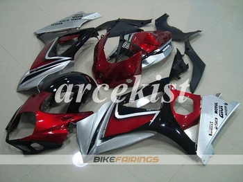 New ABS Motorcycle Full Fairings Kit Fit For SUZUKI GSX-R1000 GSXR1000 2007 2008 07 08 K7 body set Red Silver
New ABS Motorcycle Full Fairings Kit Fit For SUZUKI GSX-R1000 GSXR1000 2007 2008 07 08 K7 body set Red Silver