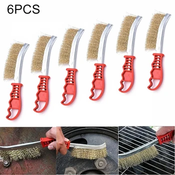 Spid Type Wire Brush Brass Rust Cleaning Paint Remover Welding Scratch Brushes For Painting Coating Or Welding.
Spid Type Wire Brush Brass Rust Cleaning Paint Remover Welding Scratch Brushes For Painting Coating Or Welding.