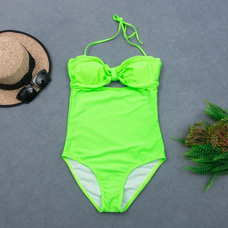 Brazilian Neon Bikini 2020 Hlater Swimwear Women Bandeau One Piece Swimsuit Female Push Up Bathing Suit Summer Bathers Biquini
Brazilian Neon Bikini 2020 Hlater Swimwear Women Bandeau One Piece Swimsuit Female Push Up Bathing Suit Summer Bathers Biquini