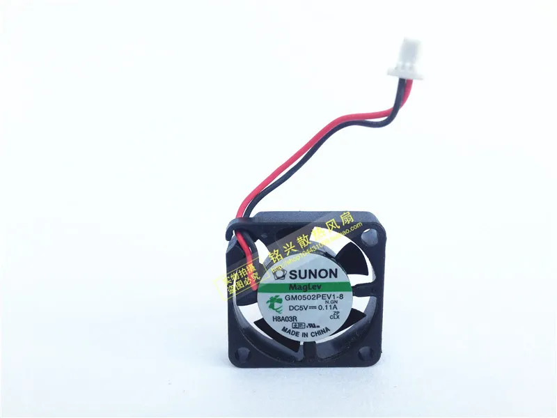 SUNON Maglev 2506 GM0502PEV1-8 25mm 2.5cm DC 5V 0.11A Mini Micro Quiet Silent Axial Cooler Cooling Fans
SUNON Maglev 2506 GM0502PEV1-8 25mm 2.5cm DC 5V 0.11A Mini Micro Quiet Silent Axial Cooler Cooling Fans