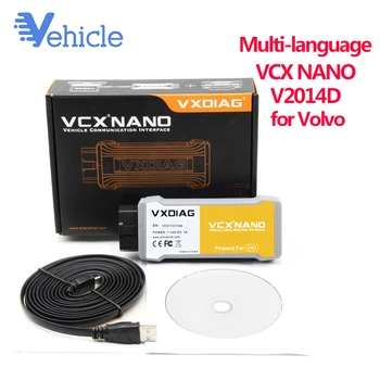 For Volvo Car Diagnostic Tool OBD2 Code Scanner Better than Vida Dice Key Programmer VXDIAG VCX NANO V2014D With Multi-language
For Volvo Car Diagnostic Tool OBD2 Code Scanner Better than Vida Dice Key Programmer VXDIAG VCX NANO V2014D With Multi-language