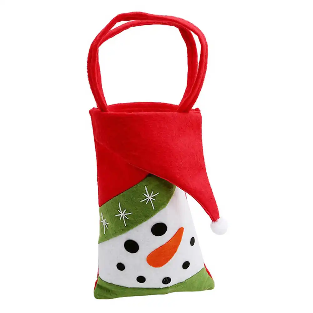 christmas apple fruit candy gift bag pouch wrapping kids party