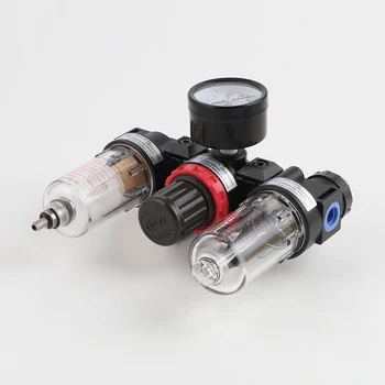 Airtac pressure regulating filter AR pressure reducing valve AFR oil-water separator AL1500 gas source processor AFC2000
Airtac pressure regulating filter AR pressure reducing valve AFR oil-water separator AL1500 gas source processor AFC2000