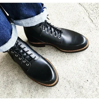 Handmade Pu Leather Mens Boots Winter Business Fashion Men Casual Black Martin Boots Walking Footwear Zapatos De Hombre 4M732
Handmade Pu Leather Mens Boots Winter Business Fashion Men Casual Black Martin Boots Walking Footwear Zapatos De Hombre 4M732