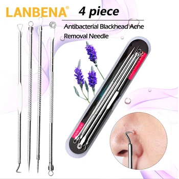 4PCS Acne Removal Needle Pimple Needle Blackhead Remover Acne Treatment Acne Needle Black Mask Acne Extractor Remover
4PCS Acne Removal Needle Pimple Needle Blackhead Remover Acne Treatment Acne Needle Black Mask Acne Extractor Remover