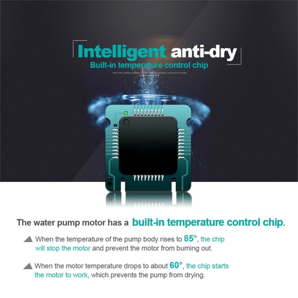 7 110V220V Ultra-Quiet Submersible Water Pump Aquarium Fish Tank Pool Powerhead Fountain Water Filter