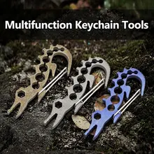 

Camping Survival Tool Titanium Alloy Alligator Outdoor Repair Tool Bicycle Spoke Wrench