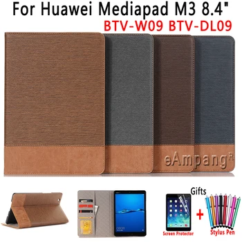 Leather Case for Huawei MediaPad M3 8.4 BTV-W09 BTV-DL09 Cover Smart Shockproof Flip Wallet Tablet Shell with Film Pen
Leather Case for Huawei MediaPad M3 8.4 BTV-W09 BTV-DL09 Cover Smart Shockproof Flip Wallet Tablet Shell with Film Pen