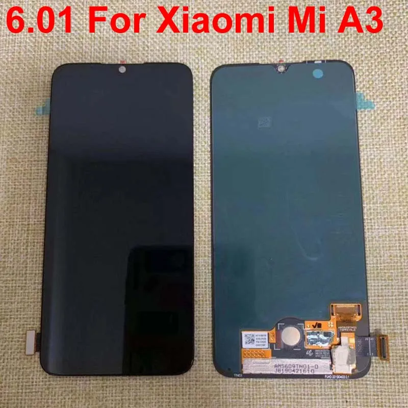 Original Super AMOLED for Xiaomi Mi A3 Display Touch Screen Digitizer Assembly Replacement Parts 6.01" For Xiaomi Mi CC9e LCD
Original Super AMOLED for Xiaomi Mi A3 Display Touch Screen Digitizer Assembly Replacement Parts 6.01" For Xiaomi Mi CC9e LCD