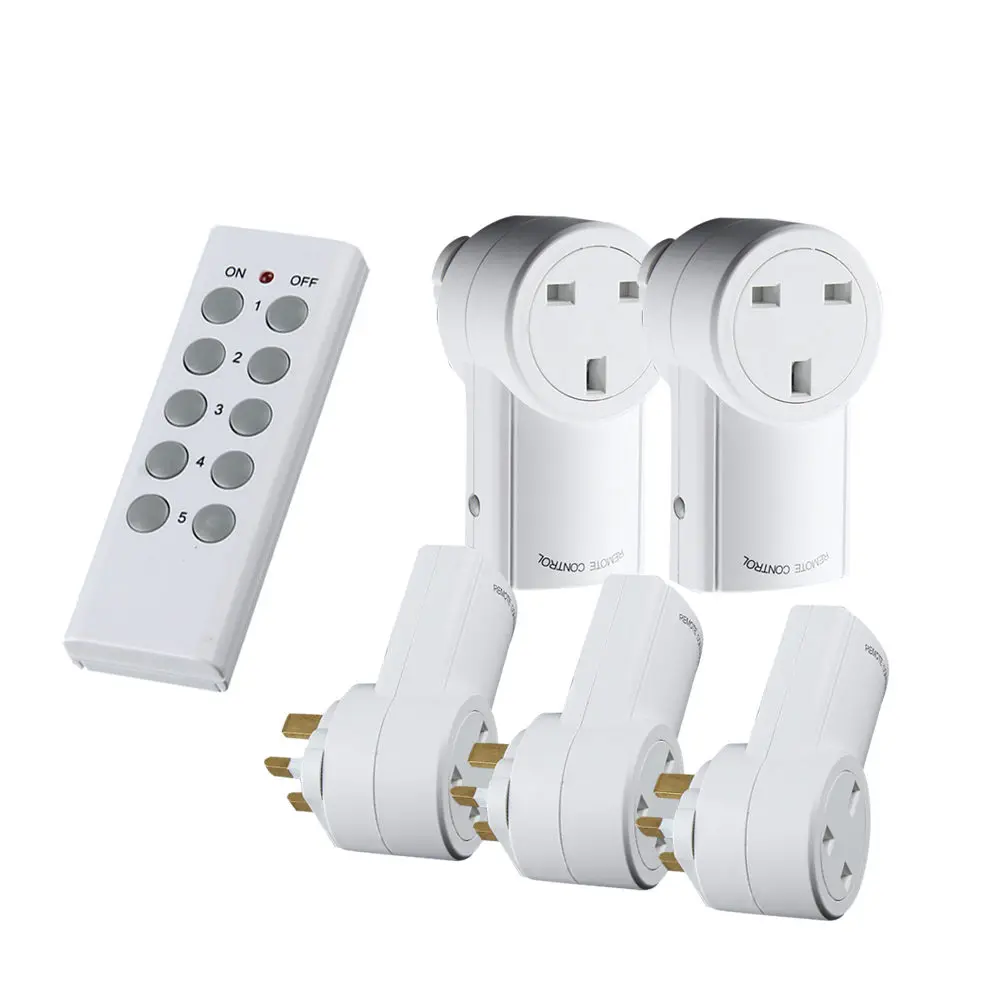 Universal wireless Remote Control Power Wall socket For Smart Home with RF 433.92mhz UK plug
Universal wireless Remote Control Power Wall socket For Smart Home with RF 433.92mhz UK plug